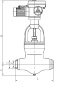 Задвижка 1120-100-ЭК-01 DN 100 мм PN 235 кгс/см2