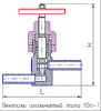 Клапан регулирующий игольчатый 10с-1 DN 10 мм PN 100 кгс/см2