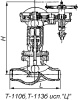 Клапан запорный проходной сальниковый Т-113б DN 150 мм PN 100 кгс/см2