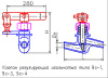 Клапан регулирующий игольчатый 9с-4-1-1 DN 20 мм PN 63 кгс/см2