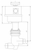 Клапан запорный сильфонный 14с917ст27 DN 40 мм PN 10 кгс/см2