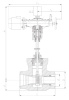 Клапан регулирующий 993-100-ЭМ-01 DN 100 мм PN 284 кгс/см2